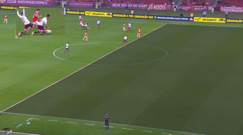 VÍDEO: CBF divulga imagens e áudios do VAR em lance polêmico entre Internacional e Fluminense