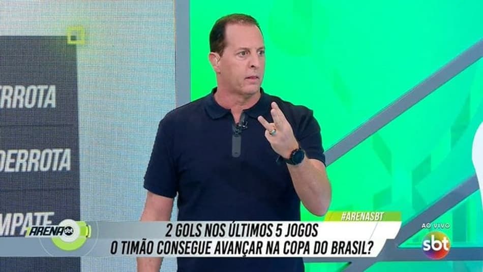 Benja detona trabalho de Vítor Pereira e critica temporada do Corinthians: ‘Virou saco de pancadas’