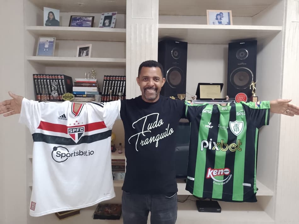 Ronaldo Luiz, o ‘anjo da guarda’, é o elo entre São Paulo e América-MG em Belo Horizonte