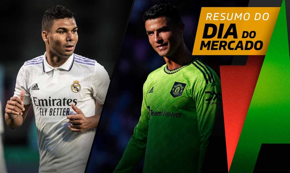 Casemiro é anunciado por novo clube, Borussia bate martelo sobre Cristiano Ronaldo… o Dia do Mercado!
