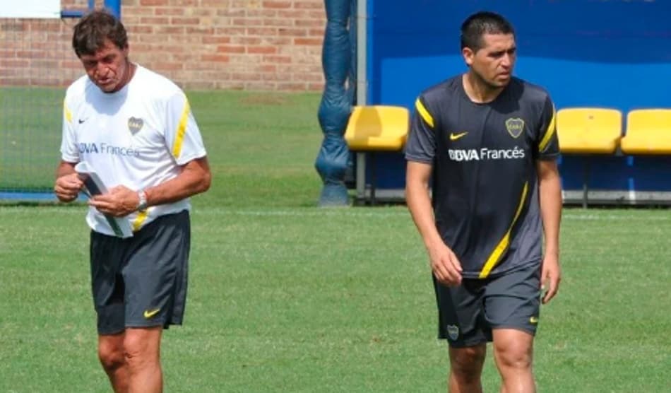 Riquelme e Falcioni
