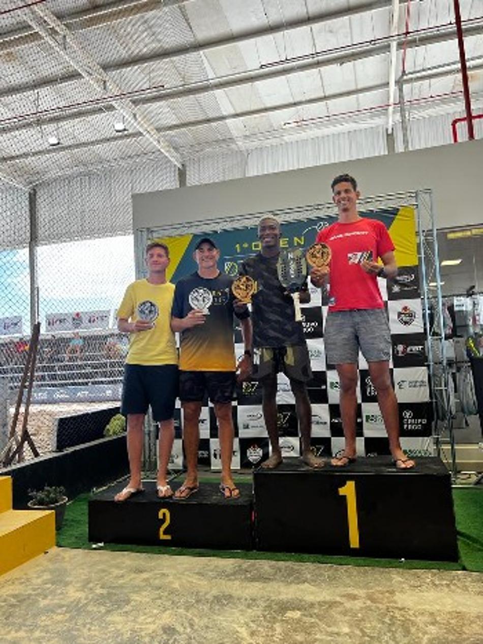 Definidos os campeões da 8ª etapa do Circuito Baiano de Beach Tennis em Salvador