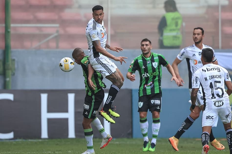 Com boa atuação de Éverson, América-MG e Atlético-MG empatam pelo Brasileirão