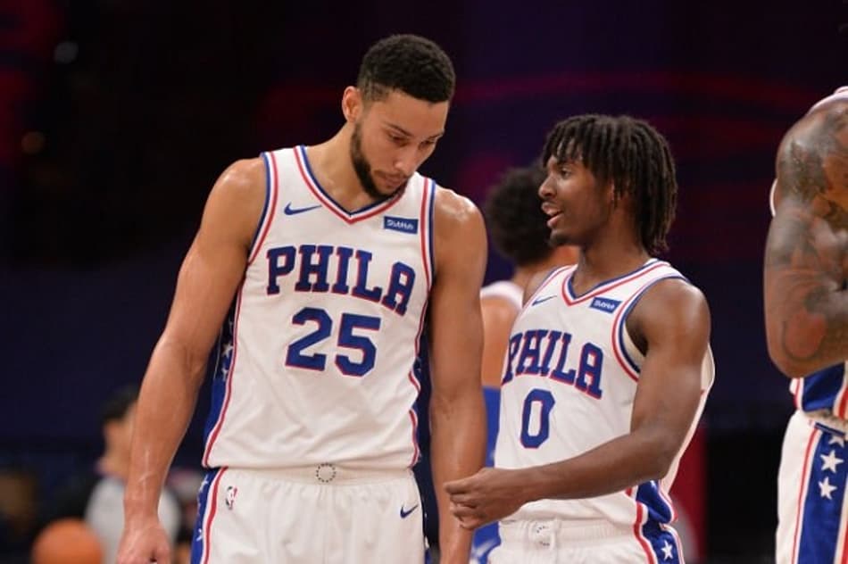 Tyrese Maxey elogia elenco do Sixers e “cutuca” Ben Simmons