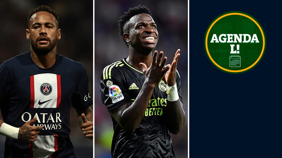 Agenda Lance! PSG e Real Madrid