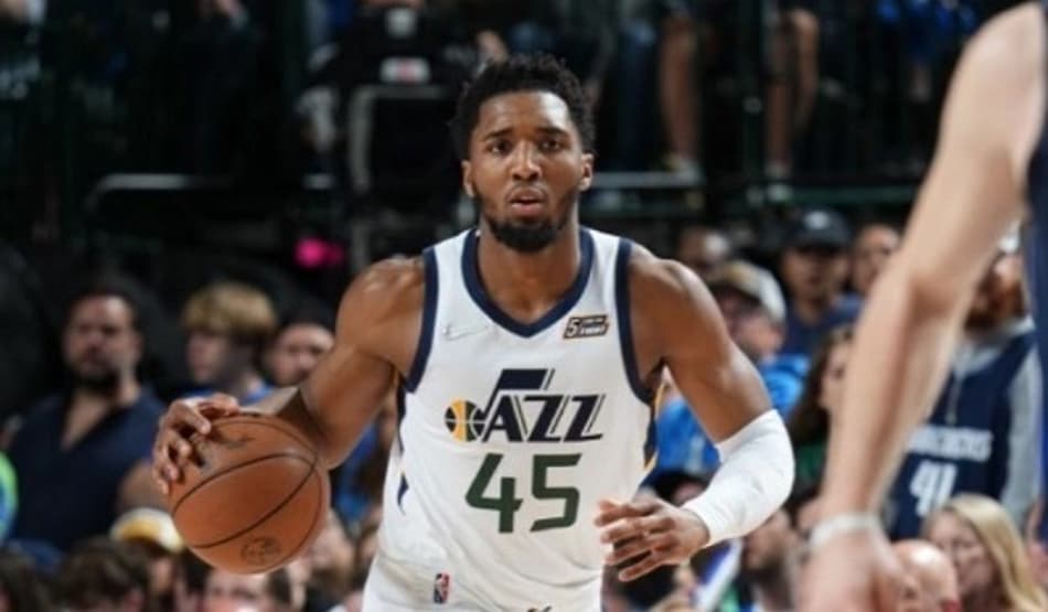O novo Cavaliers, com Donovan Mitchell