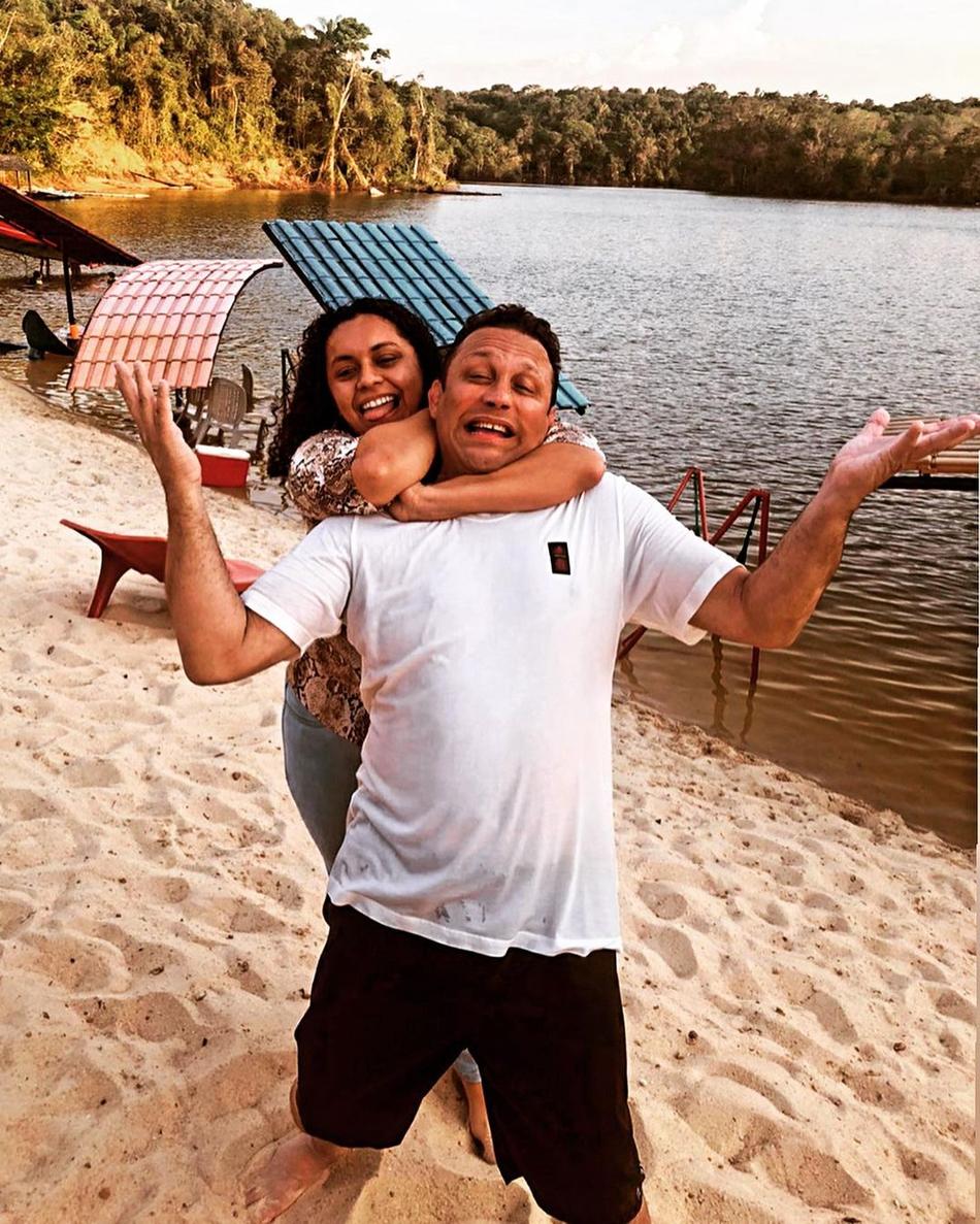 Rebeca Cavalcante recebe visita de Renzo Gracie durante preparação para o Abu Dhabi World Pro