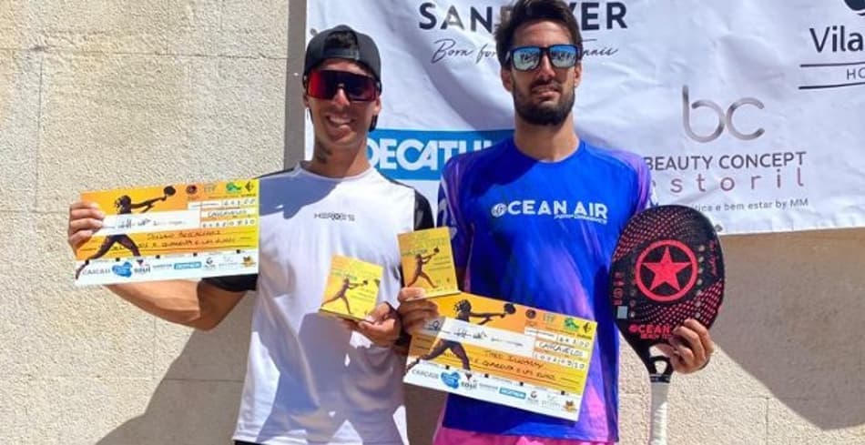 Beccaccioli é vice em Carcavelos, Portugal, e se prepara para o Mundial de Beach em Terracina