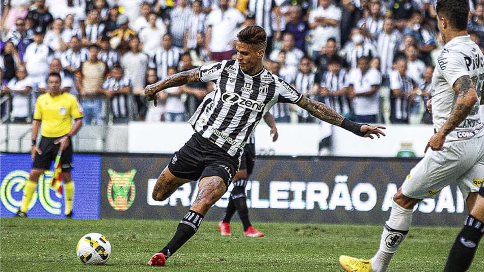 VÍDEO: melhores momentos da vitória do Ceará sobre o Santos pelo Campeonato Brasileiro