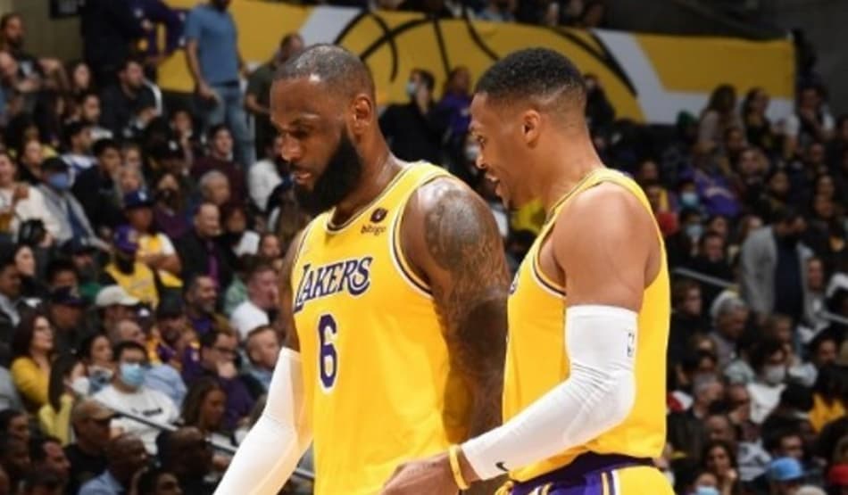 "Russell Westbrook respeitou demais LeBron e Anthony Davis", avalia Shaq