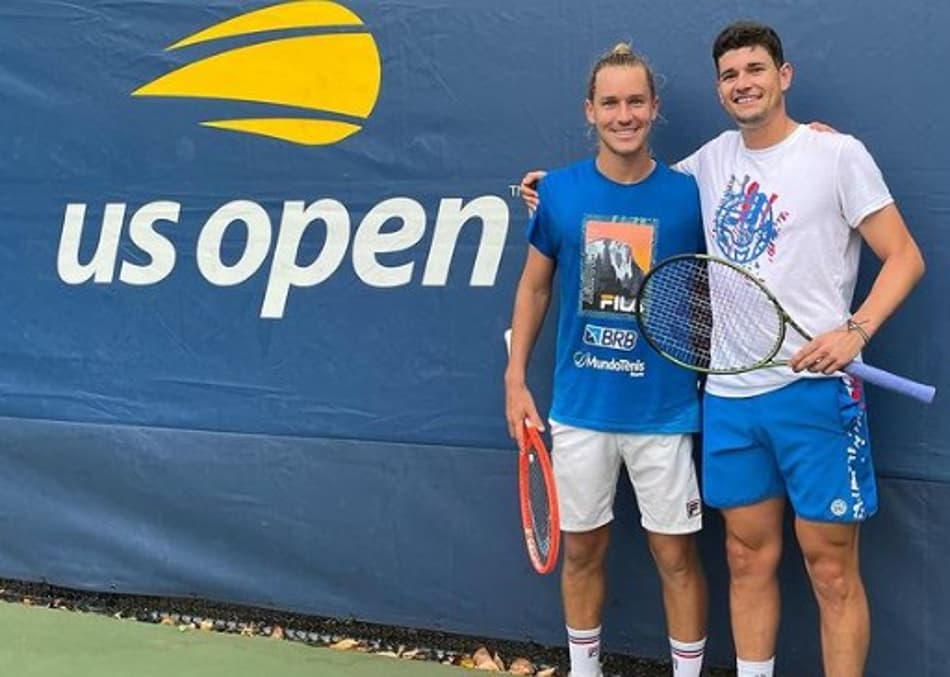 Rafael Matos durante o US Open