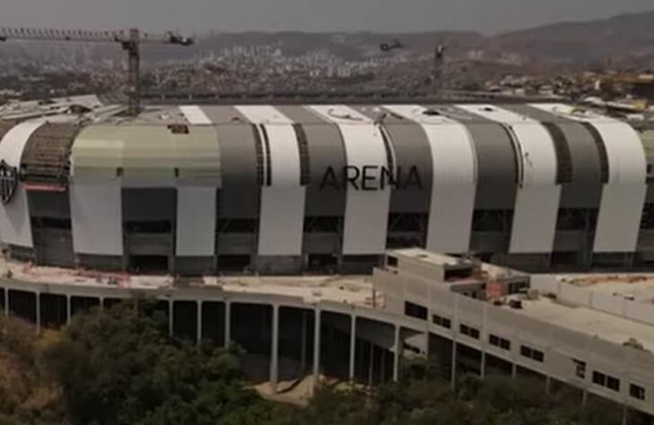 Estádio do Atlético-MG está 80% concluído: veja fotos da Arena MRV