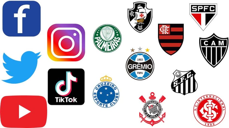 Quem tem mais seguidores? Veja o ranking digital dos clubes brasileiros