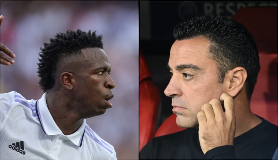 Técnico do Barcelona, Xavi defende Vini Jr. após caso de racismo