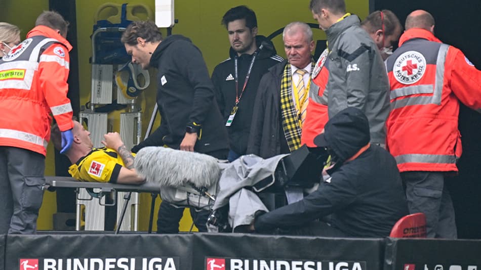Marco Reus revive drama com lesão às vésperas da Copa, e internautas se manifestam: ‘Fique bem logo’