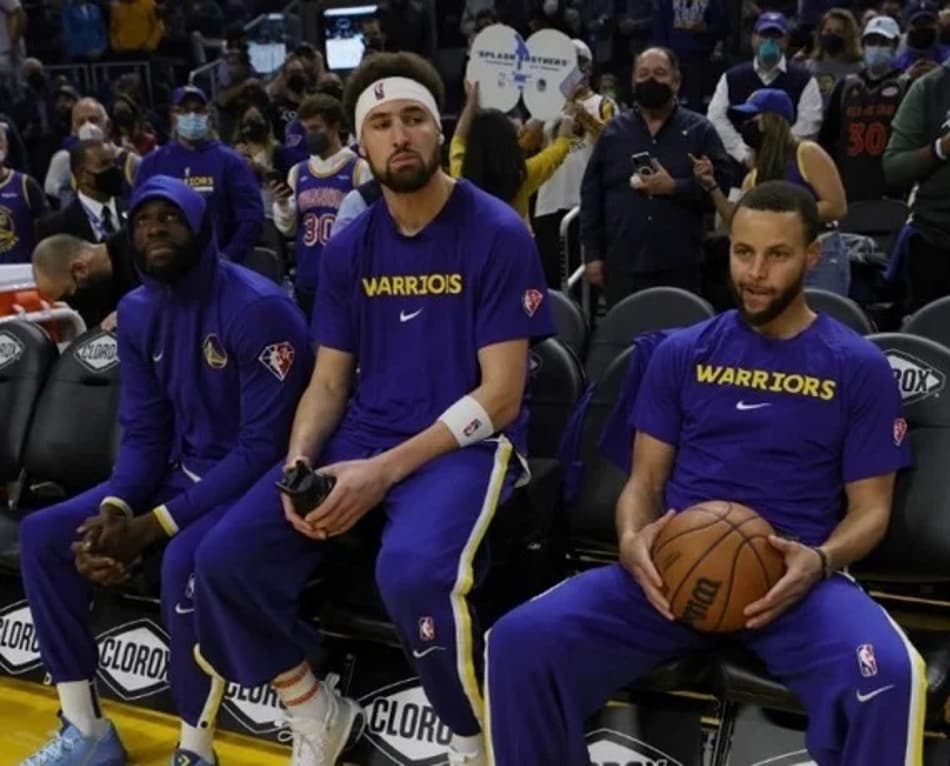 Warriors já planeja aposentadoria de Curry, Klay Thompson e Draymond Green