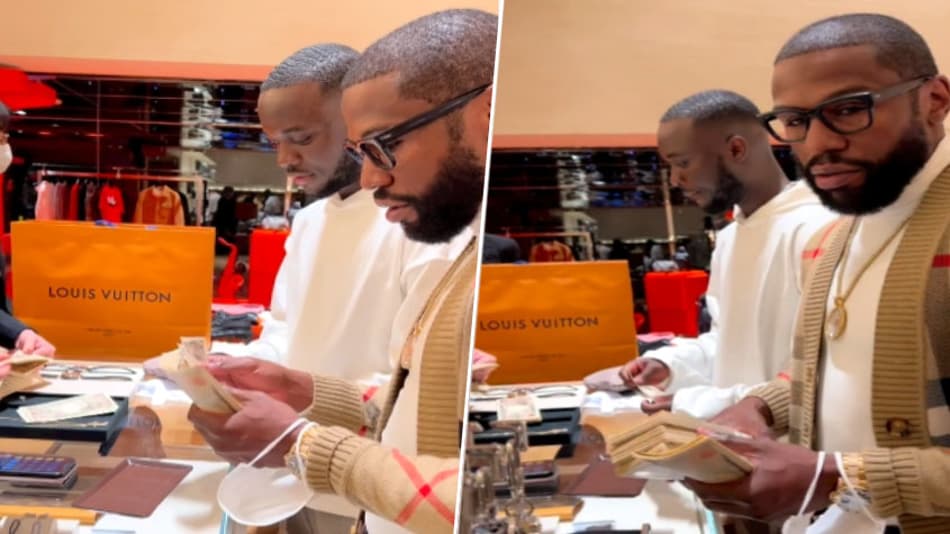 VÍDEO: Floyd Mayweather conta e mostra milhares de dólares em ‘compra básica’ no shopping​