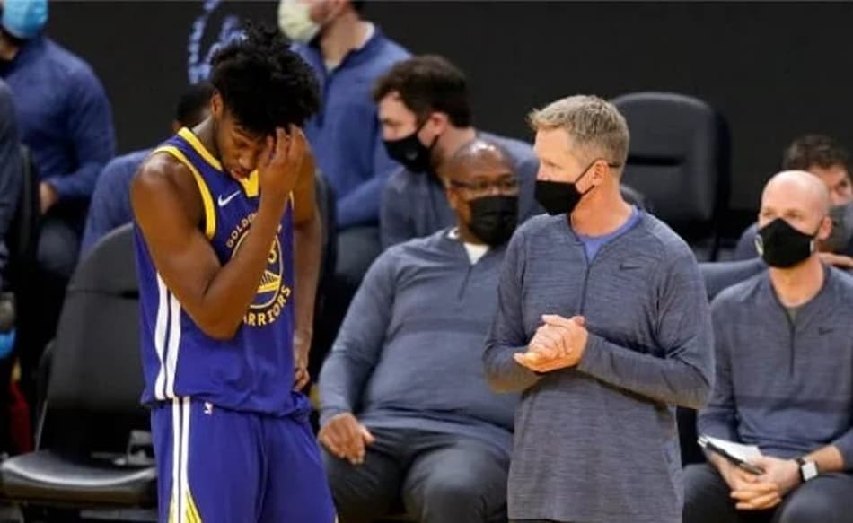Sincero, Steve Kerr não espera grande impacto de James Wiseman na próxima temporada