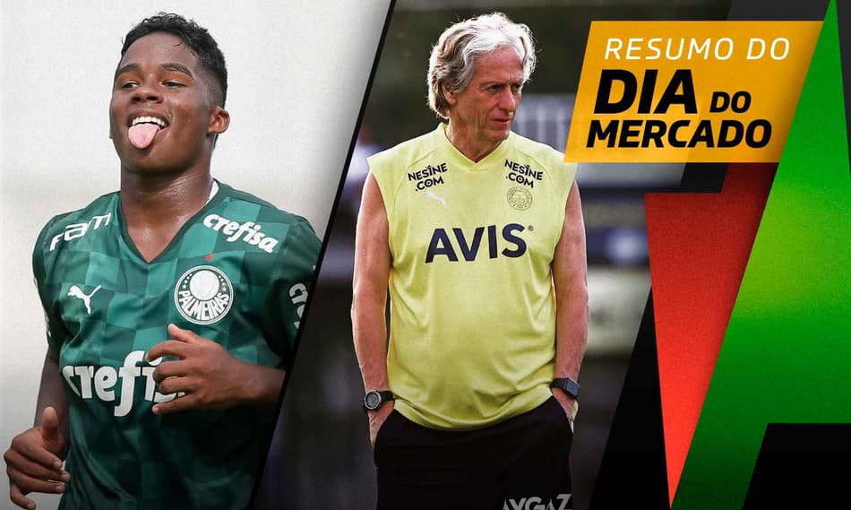 Gigante europeu prepara proposta por Endrick, Jorge Jesus quer voltar ao Brasil… o Dia do Mercado!
