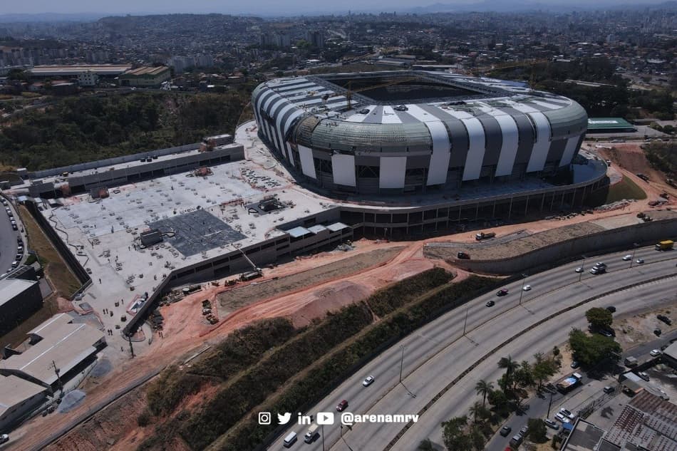 Estádio do Atlético-MG, Arena MRV deve receber primeiros jogos oficiais em junho de 2023