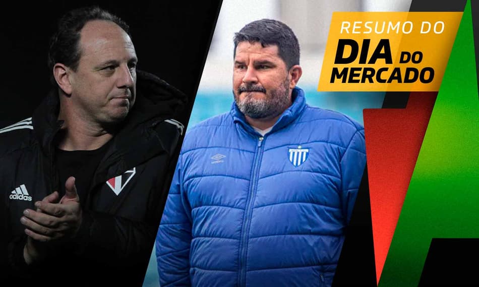 Bahia anuncia novo técnico, Rogério Ceni deixa futuro no São Paulo em aberto… O fim de semana do Mercado!