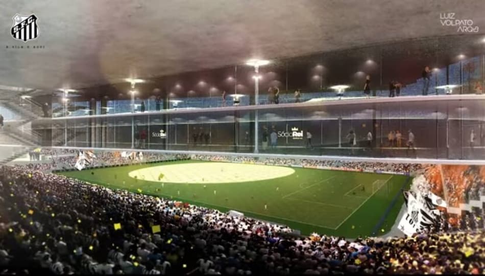 Nova Vila Belmiro pode avançar em breve: veja projetos de estádios dos clubes brasileiros