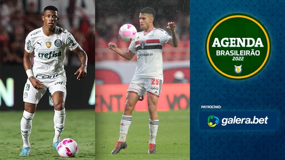 Palmeiras x São Paulo, Botafogo x Internacional… Saiba onde assistir aos jogos de domingo do Brasileirão