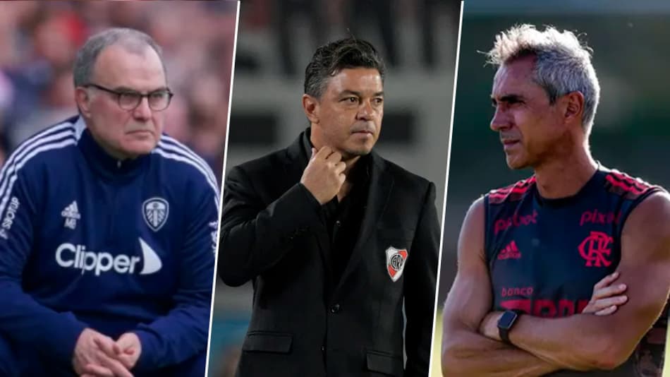 Gallardo vai deixar o River: veja 10 técnicos estrangeiros que estão no mercado e poderiam vir ao Brasil
