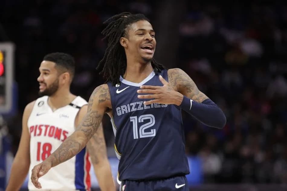 Grizzlies supera Pistons com show de Ja Morant