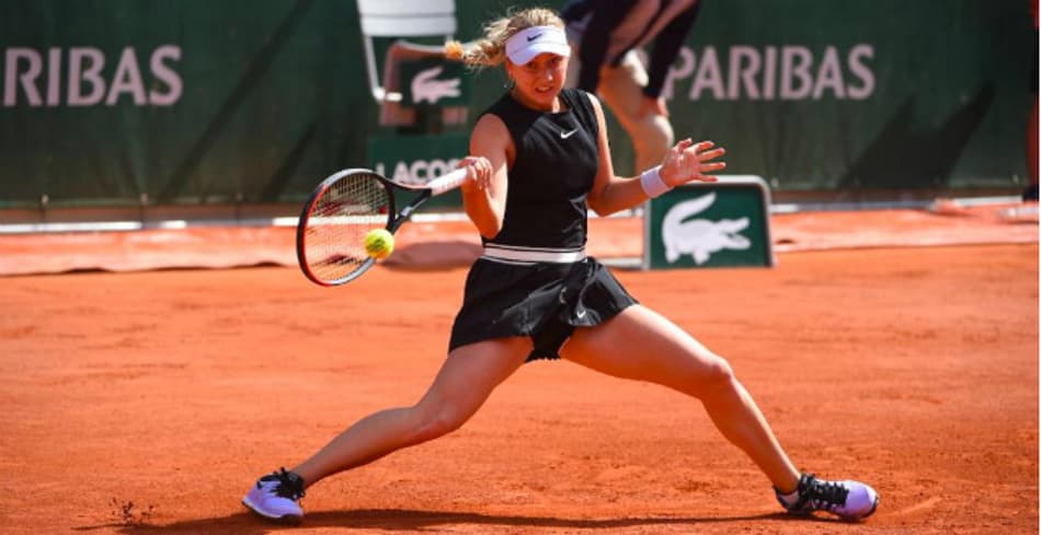 Anastasia Potapova em Roland Garros 2022