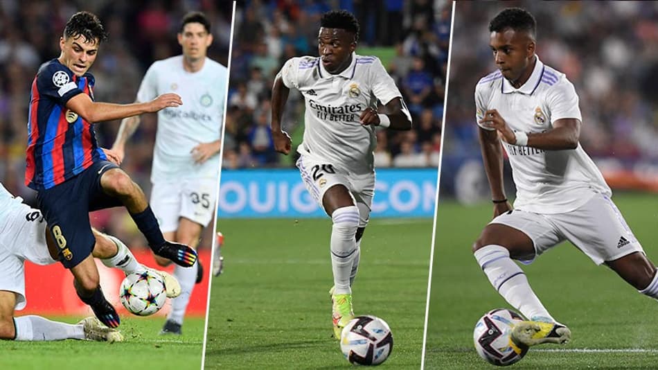 Saiba quais são os 20 jogadores mais valiosos do clássico entre Real Madrid e Barcelona