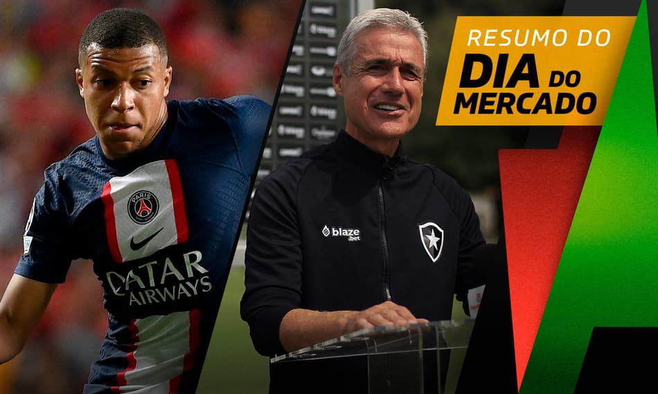 Mbappé faz mistério sobre futuro no PSG, Luís Castro quer reforços no Botafogo… O Dia do Mercado!