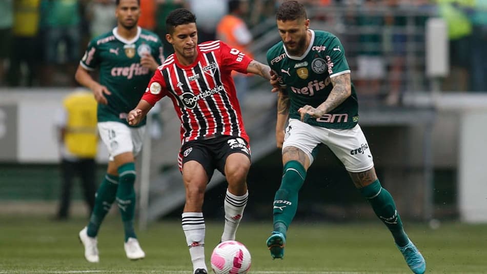 Em clássico com expulsões e pênalti perdido, Palmeiras e São Paulo ficam no empate sem gols
