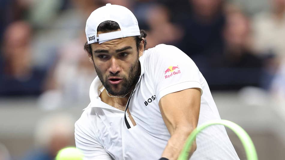 Matteo Berrettini na estreia pelo ATP 250 de Nápoles