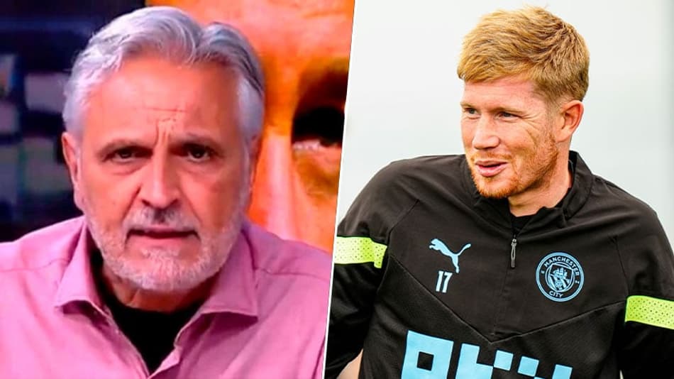 Sormani fala em De Bruyne ‘superestimado’ e diz que jogador não teria vaga na Seleção Brasileira