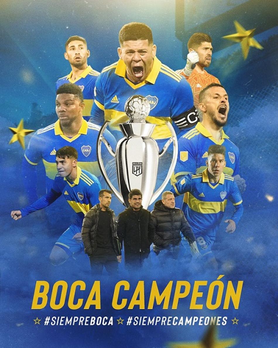 Em rodada decisiva, Boca Juniors conquista título do Campeonato Argentino de 2022