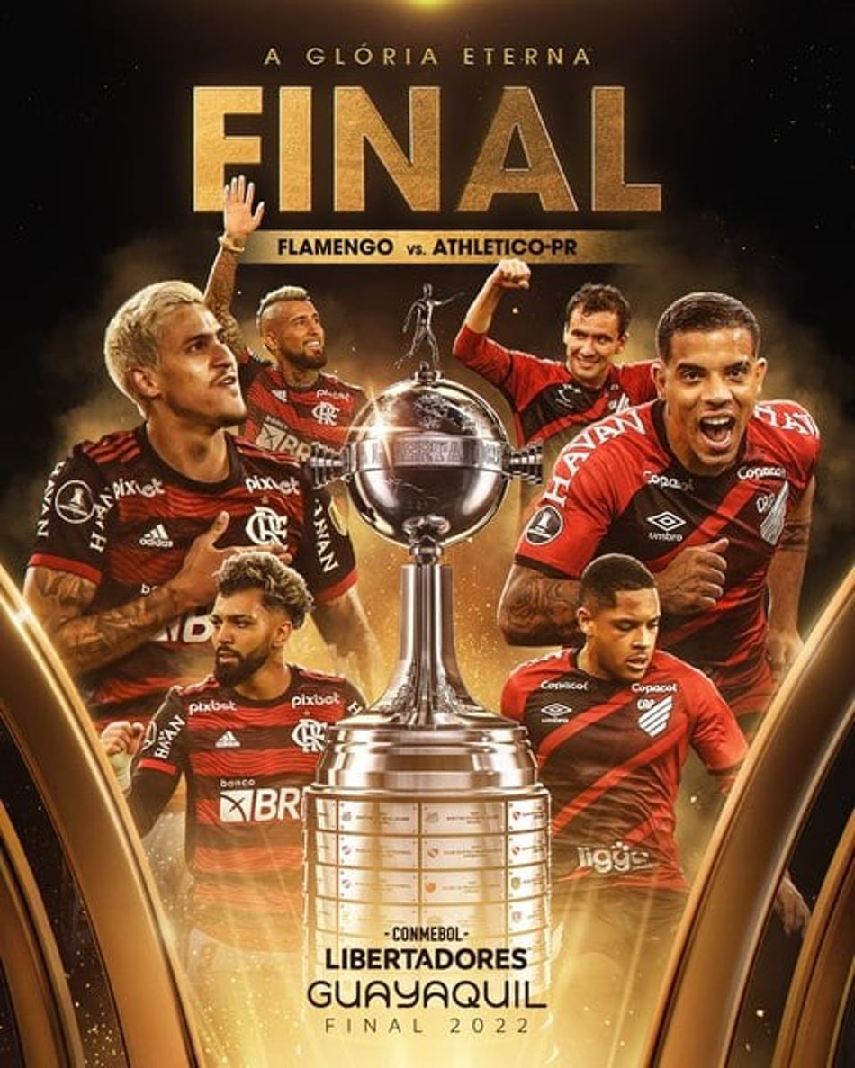 Flamengo ou Athletico-PR? Veja quais clubes são os maiores campeões da Libertadores