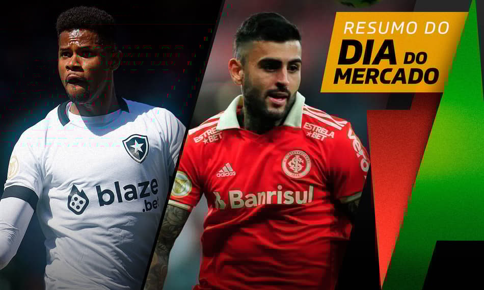 Atacante do Botafogo quer ficar no clube, Liziero deixará o Internacional… O fim de semana do Mercado!