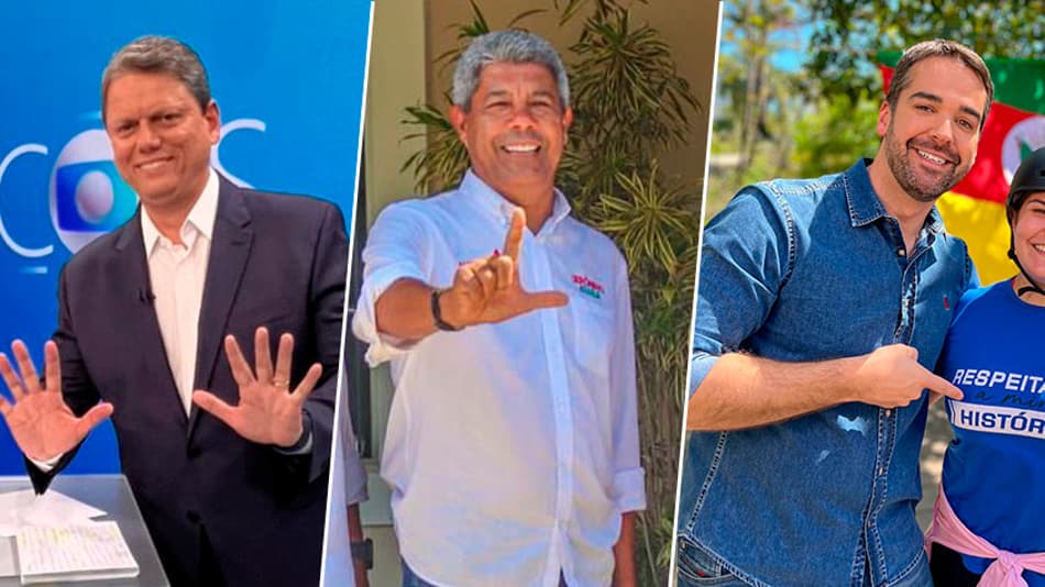 Veja os times do coração dos governadores eleitos no Brasil
