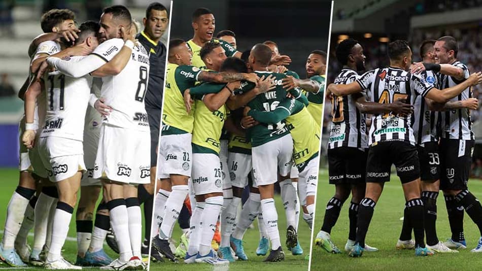 Quatro rodadas para o fim! Veja as chances de título, Libertadores e queda no Brasileirão