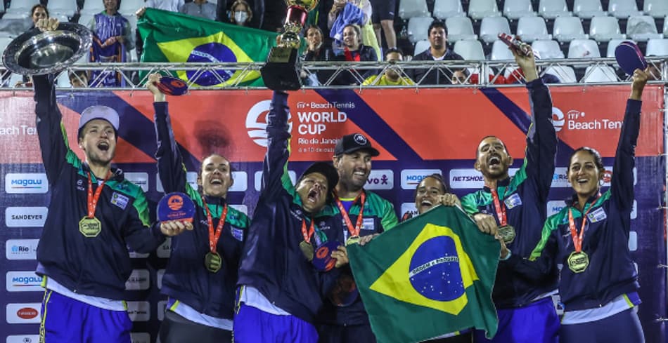 Brasil campeão do Mundial no ano passado