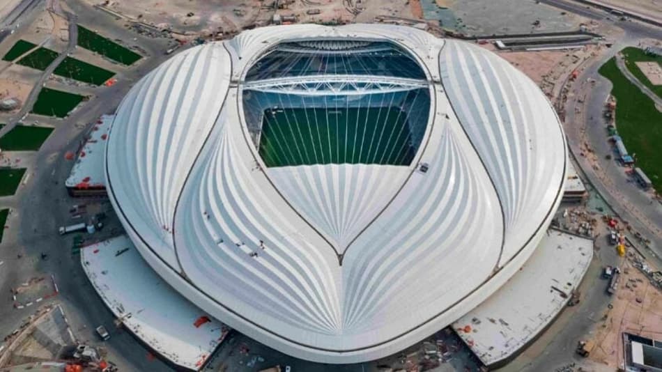 Conheça o Estádio Al Janoub, palco da Copa do Mundo em formato de concha