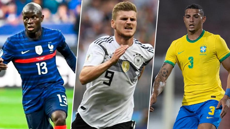 Werner também está fora: 30 jogadores que preocupam para a Copa ou vão perder a competição