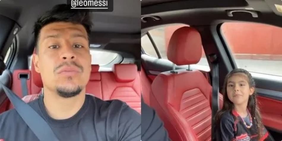 Pato Rubio ou Messi? Filha de jogador é sincera em resposta para o pai