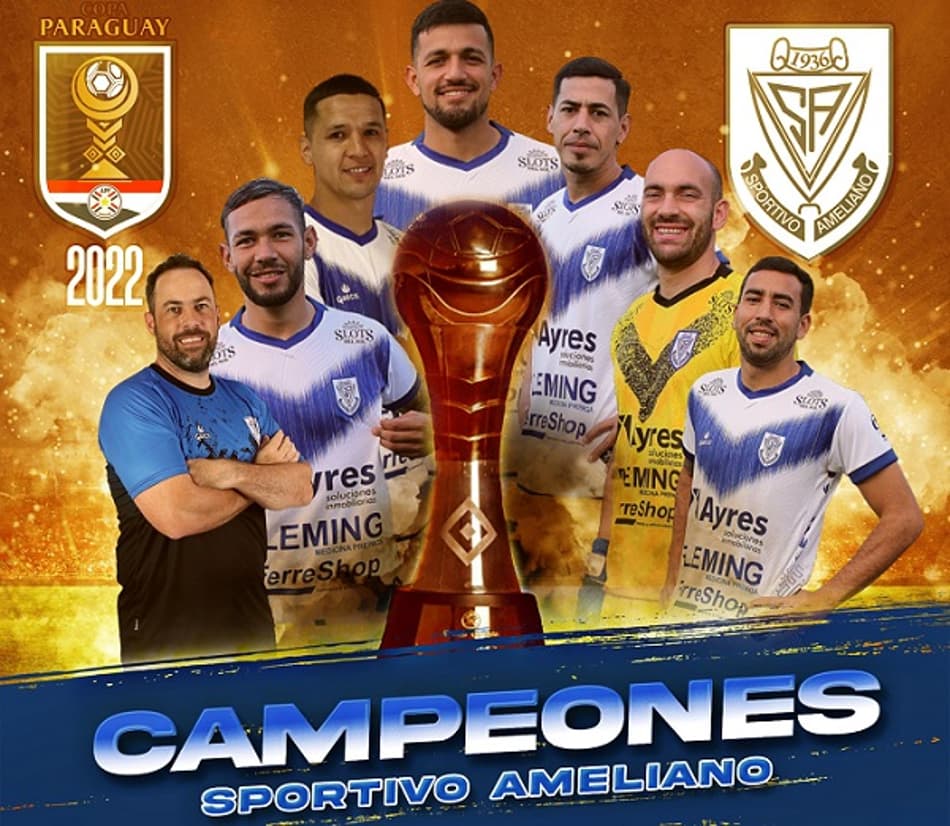 Nos pênaltis, Sportivo Ameliano vence o Nacional e conquista a Copa do Paraguai