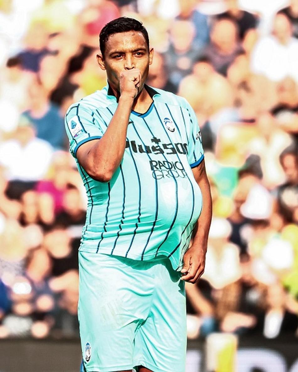 Por conta de lesão, atacante colombiano desfalca a Atalanta e poderá voltar apenas em 2023