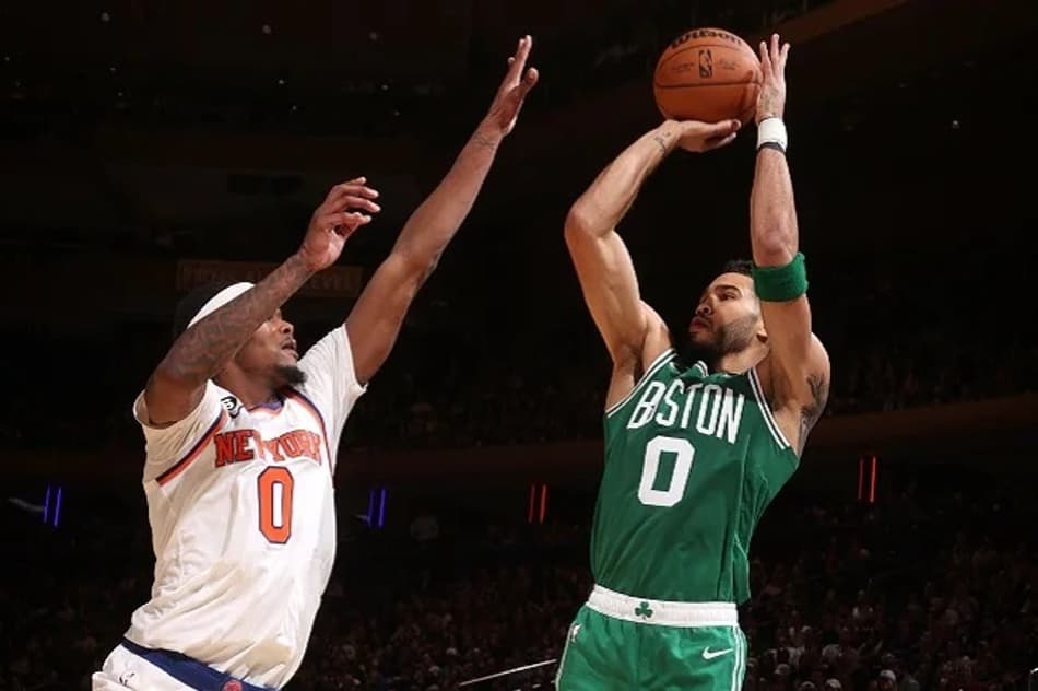 Celtics quebra recorde em bolas de três contra o Knicks
