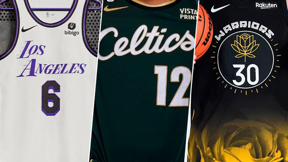 Uniformes City Edition dos times da NBA são divulgados; veja