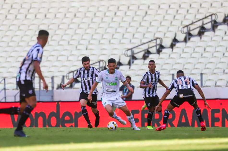 Em duelo de rebaixados, Ceará domina e vence Juventude