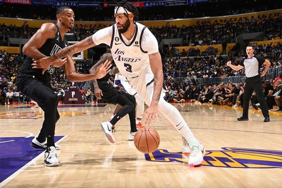 Anthony Davis detona o Nets e Lakers volta a vencer